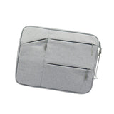 Maxbell Laptop Sleeve Bag Anti Seismic Multi Functional 6 Mesh Bags for Men Notebook grey355mmX250mmX20mm