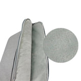 Maxbell Laptop Sleeve Bag Anti Seismic Multi Functional 6 Mesh Bags for Men Notebook grey400mmX295mmX20mm
