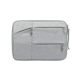 Maxbell Laptop Sleeve Bag Anti Seismic Multi Functional 6 Mesh Bags for Men Notebook grey400mmX295mmX20mm