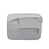Maxbell Laptop Sleeve Bag Anti Seismic Multi Functional 6 Mesh Bags for Men Notebook grey400mmX295mmX20mm