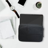 Maxbell Laptop Sleeve Bag Anti Seismic Multi Functional 6 Mesh Bags for Men Notebook dark370mmX265mmX20mm