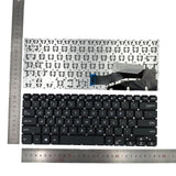 Maxbell US Keyboard US Layout black Durable Matte for TP410 TP410UA TP410U