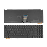 Maxbell US Layout Keyboard with Backlit for VivoBook Y5000F Y5200FB Black
