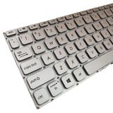 Maxbell Laptop Keyboard Aexkpe01020 0kN1-A72US22 for 14 x409 x409FJ x409UB Silver
