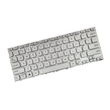 Maxbell Laptop Keyboard Aexkpe01020 0kN1-A72US22 for 14 x409 x409FJ x409UB Silver
