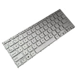 Maxbell Laptop Keyboard Aexkpe01020 0kN1-A72US22 for 14 x409 x409FJ x409UB Silver