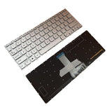 Maxbell Laptop Keyboard Aexkpe01020 0kN1-A72US22 for 14 x409 x409FJ x409UB Silver
