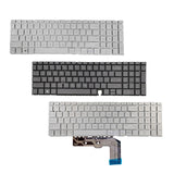 Maxbell US Layout Laptop Keyboard  for HP 15M 15-Ed Tpn-C149 Silver No Backlight