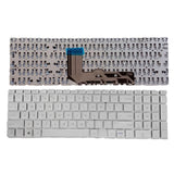 Maxbell US Layout Laptop Keyboard  for HP 15M 15-Ed Tpn-C149 Silver No Backlight
