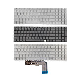 Maxbell US Layout Laptop Keyboard  for HP 15M 15-Ed Tpn-C149 Silver No Backlight