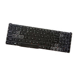 Maxbell Laptop Replacement Keyboard with Backlight US for 300 PH315-52 54 White