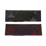 Maxbell Laptop Replacement Keyboard with Backlight US for 300 PH315-52 54 White