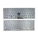 Maxbell US Layout Laptop Keyboard For VivoBook 15 x512 V5000 Silver
