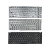 Maxbell US Layout Laptop Keyboard For VivoBook 15 x512 V5000 Silver