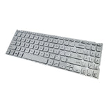 Maxbell US Layout Laptop Keyboard For VivoBook 15 x512 V5000 Silver
