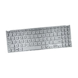 Maxbell US Layout Laptop Keyboard For VivoBook 15 x512 V5000 Silver