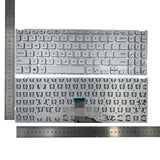 Maxbell US Layout Laptop Keyboard For VivoBook 15 x512 V5000 Silver