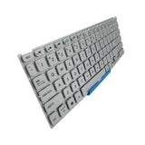 Maxbell US Layout Laptop Keyboard For VivoBook 15 x512 V5000 Silver