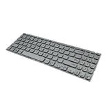 Maxbell US Layout Laptop Keyboard For VivoBook 15 x512 V5000 Silver Backlight