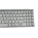 Maxbell US Layout Laptop Keyboard For VivoBook 15 x512 V5000 Silver Backlight