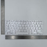 Maxbell US Layout Laptop Keyboard for x412 A412 R423 R424 Professional Silver