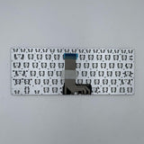 Maxbell US Layout Laptop Keyboard for x412 A412 R423 R424 Professional Silver