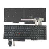 Maxbell Laptop Keyboard Replace Parts US English Layout for E580 E585 T590 E590  With Pointer