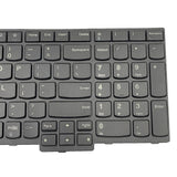 Maxbell Laptop Keyboard Replace Parts US English Layout for E580 E585 T590 E590  With Pointer