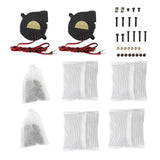 Maxbell Fans 1 Set Accessory Screw Set Durable Filter Professional for 3D Printer