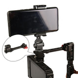 Maxbell Adjustable Camera Monitor Mount with Clamp with Cold Shoe for DJI Rsc 2
