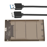Maxbell 2.5inch External Hard Drive Enclosure SSD Enclosure 5Gbps SATA to USB 3.1 Brown