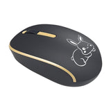 Maxbell 2.4G Wireless Mouse with usb and Type C Receivers for Notebook PC Laptop