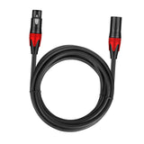 Maxbell XLR Microphone Cable Audio Cable XLR Cable for PA Systems Mixers Speakers 0.3m