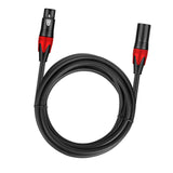 Maxbell XLR Microphone Cable Audio Cable XLR Cable for PA Systems Mixers Speakers 0.3m