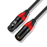 Maxbell XLR Microphone Cable Audio Cable XLR Cable for PA Systems Mixers Speakers 1m