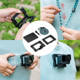 Maxbell Portable Magnetic Camera Mount Fence Mount Chest Mount for