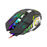 Maxbell Wired Mouse Precise Operation 4 Adjustable DPI for Office Desktop Laptop
