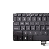 Maxbell Laptop Keyboard Repair part Layout for UX310 UX410 U4000U RX410U U310UK with Backlight