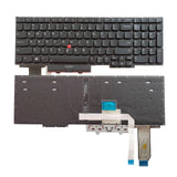 Maxbell US Keyboard US Layout Matte Durable for E15 Black with Backlit
