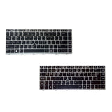 Maxbell Laptop Keyboard with Pointer for Elitebook 745 G5 840 G6 846 Spanish