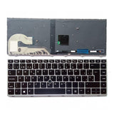 Maxbell Laptop Keyboard with Pointer for Elitebook 745 G5 840 G6 846 Spanish
