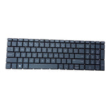 Maxbell US English Keyboard Replaces for HP 15-Dx Tpn-C136 Professional Components Blue