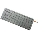 Maxbell Laptop Keyboard US Layout Matte Durable for VivoBook 14 x415 x415J M4200U Silver