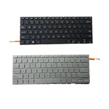 Maxbell Laptop Keyboard US Layout Matte Durable for VivoBook 14 x415 x415J M4200U Silver
