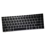 Maxbell Laptop Keyboard US Layout Matte for HP Elitebook 745 G5 Black Accessories