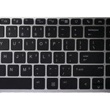 Maxbell Laptop Keyboard US Layout Matte for HP Elitebook 745 G5 Black Accessories
