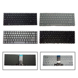 Maxbell Laptop Keyboard Replacement Spanish for 14-Bk Tpn-W125 Black with Backlight