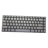 Maxbell Laptop Keyboard Replacement Spanish for 14-Bk Tpn-W125 Silver Backlight