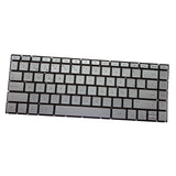 Maxbell Laptop Keyboard Replacement Spanish for 14-Bk Tpn-W125 Silver Backlight