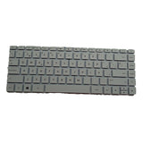 Maxbell Laptop Keyboard Replacement Spanish for 14-Bk Tpn-W125 White No Backlight